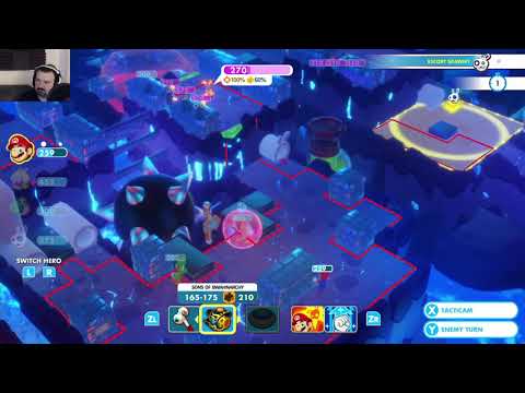 Mario + Rabbids: Kingdom Battle playthrough pt104 - Bad Luck, Chuck! Start It All Over!