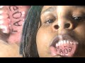 Gyalfriend - Self Tattooing Lip + Tattoo Freestyle