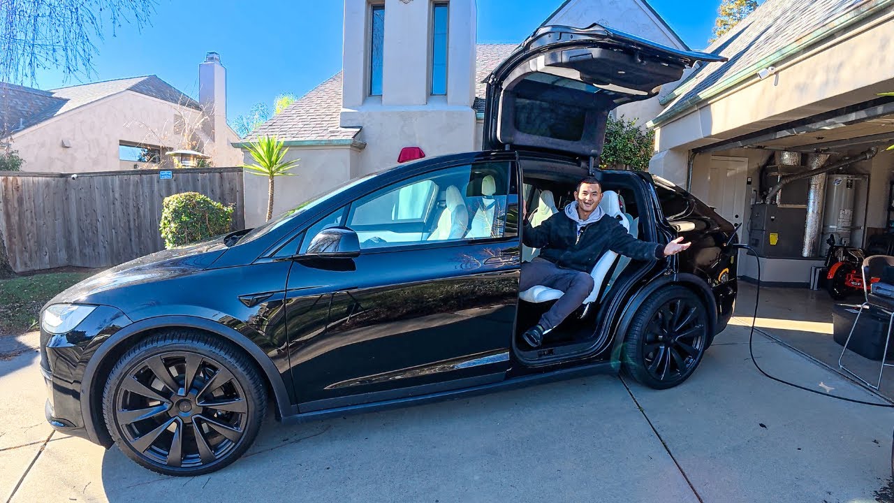 I Bought a Tesla Model X to Live In — Full Tour!