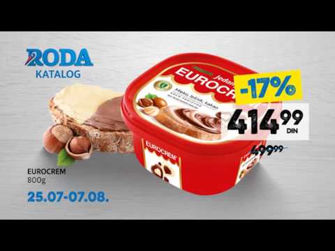 Novi RODA katalog 25.07. - 07.08.2016.