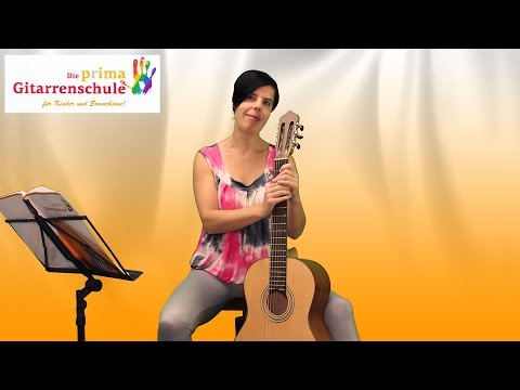 [49] Kurs für Gitarrenanfänger - Lagenspiel auf der 1. Saite
