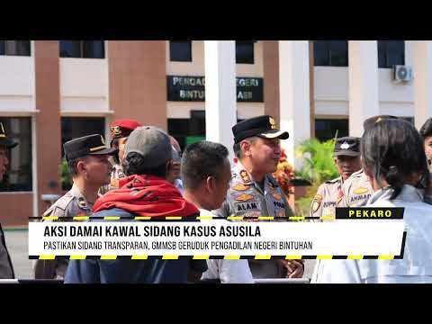 Pastikan Sidang Transparan, GMMSB Geruduk Pengadilan Negeri 