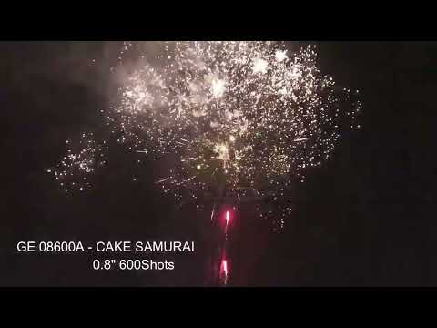 SAMURAI 600 SHOT 0.8” FAN SHAPE GE 08600 A 27 KG