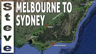 DRIVING FROM MELBOURNE TO SYDNEY the Hume - Part 1🦘🇦🇺