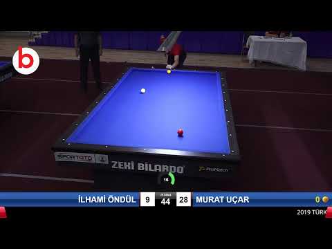 İLHAMİ ÖNDÜL & MURAT UÇAR Bilardo Maçı - 2019 TÜRKİYE KUPASI 2.ETAP ERKEKLER-2.ÖN ELEME