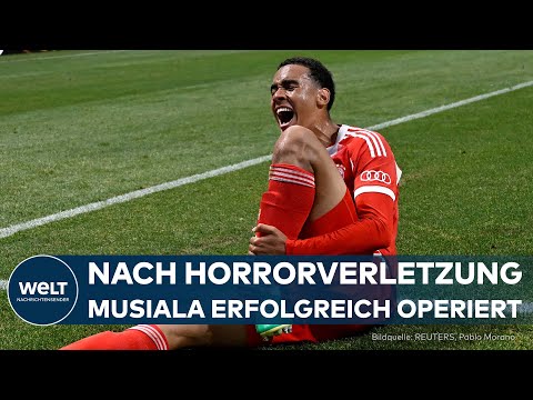 JAMAL MUSIALA: Bayern-Star nach Horrorverletzung erfolgreich operiert
