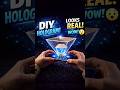 How to make a 3D Hologram #diy #subscribe #origami #hologram #craft #youtubeshorts #shorts