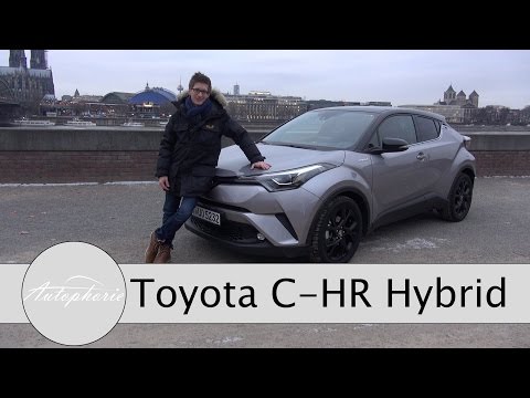 2017 Toyota C-HR Hybrid Test / Coupé High Rider Review (SUV-Coupé) - Autophorie
