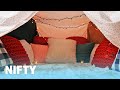 How To Make The Coziest Blanket Fort Ever
