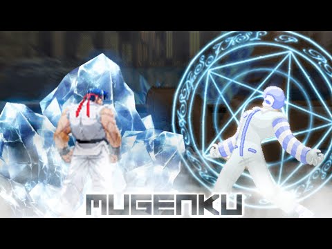 Ice Power Ryu Burn vs Winter McDonald. Winter is coming! Epic Close Battle! Street Fighter MUGEN
