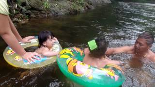 preview picture of video 'Baby Adriny Gawai Celebration - River Bath with Gr'