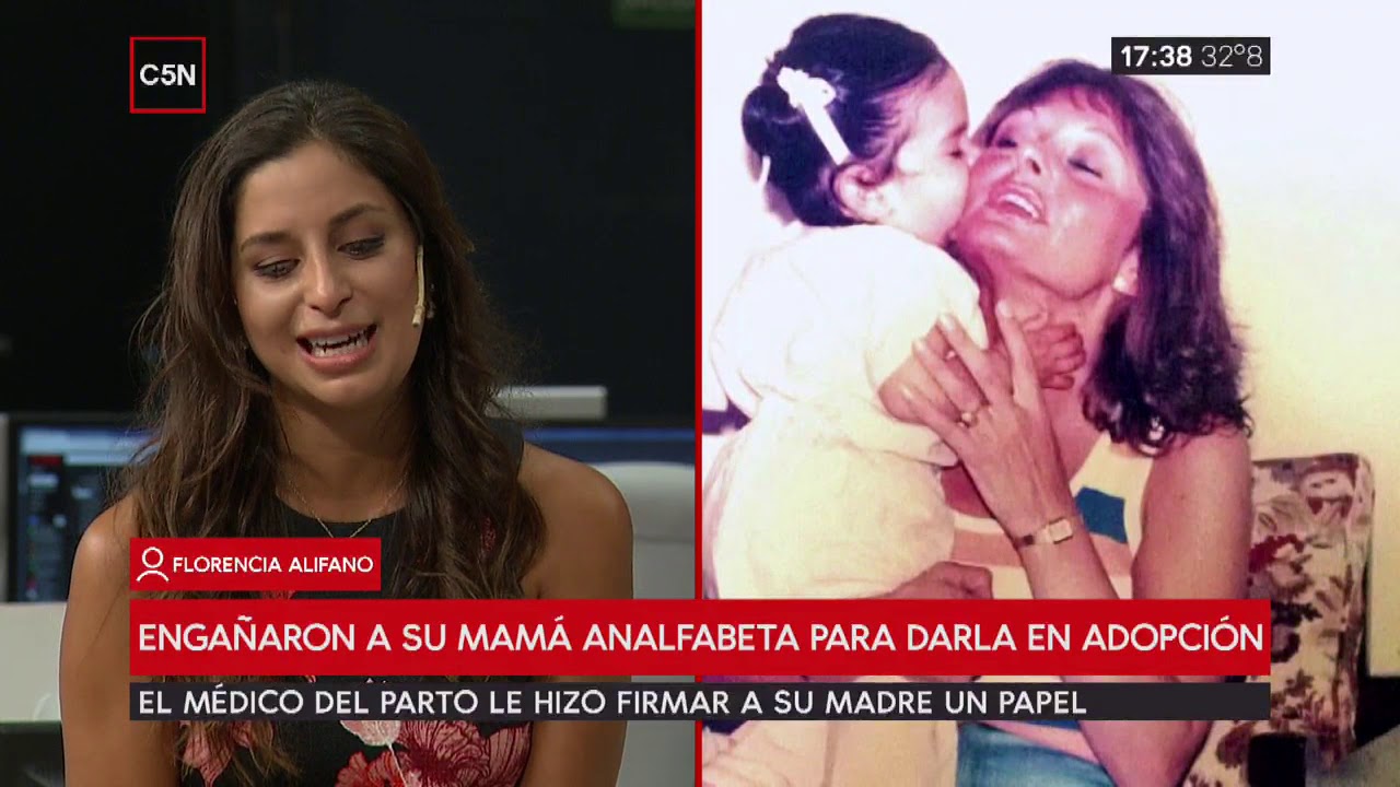 La dieron en adopción engañando a su mamá y escribió su historia