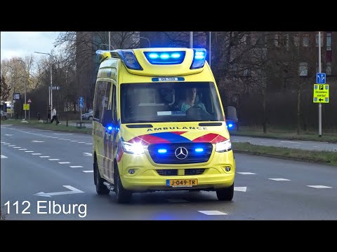 A1 Diverse ambulances uit Twente & IJsselland met spoed bij Isala Zwolle