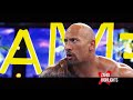 John Cena Vs The Rock WWE WrestleMania 28 Highlights