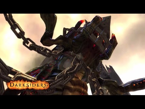 The Stygian (Worm) - Darksiders : Boss fight(Apocalyptic difficulty)