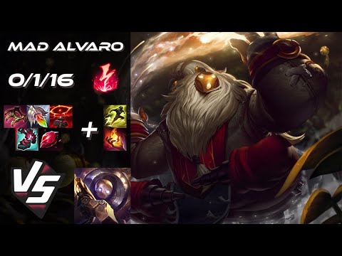 MAD Lions Alvaro SUPPORT Bard vs Blitzcrank - EU Challenger Patch 25.24