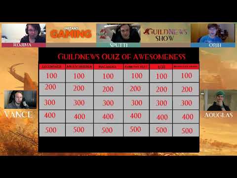 Challenge Saturday - Vances Quiz of Epic Awesomeness