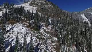 Drone over whitefish Montana!!!