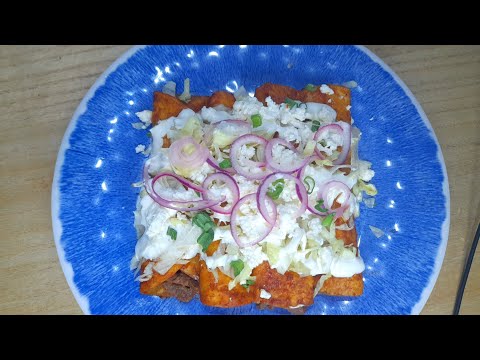 Enchiladas De Carne Asada De Res | Perla recetas fáciles y caseras