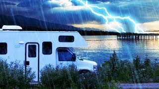RAIN & THUNDER CAMPING 10 HOURS | Nature Sounds White Noise