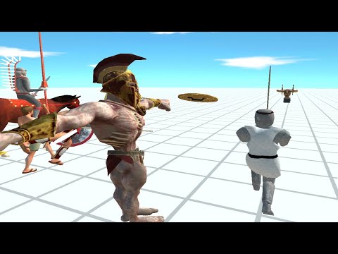 Deadly ballistas vs ancient humans - Animal Revolt Battle Simulator #arbs