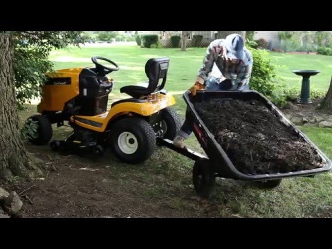 10 cu. ft. Swivel+ 180° Full Dump Cart