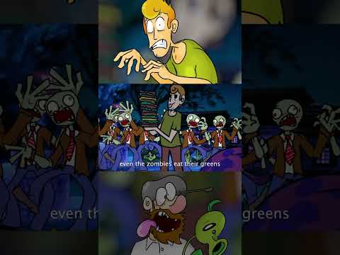 SHAGGY SPITTIN??? - #shorts #rapbattle #scoobydoo #plantsvszombies #shaggy