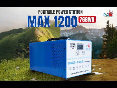 02a and 03a DJDC portable power station