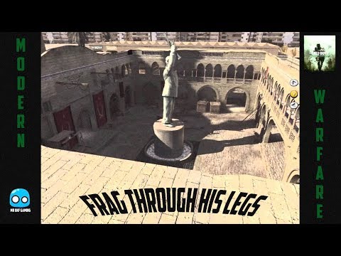 MWR-2 Frag KILLS THROUGH STATUES LEGS(SHOWDOWN)