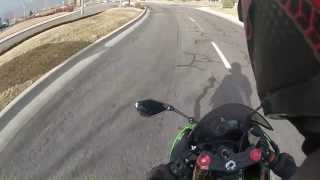 preview picture of video 'Motovlog 2 2013 ZX6R eninge breaking in cruising and such'