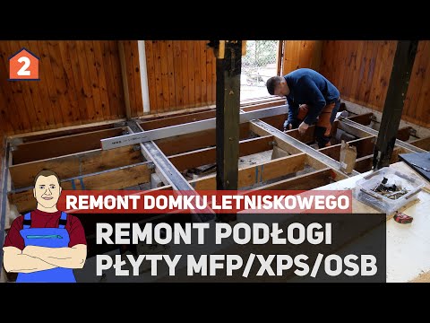 Renovating the floor on old joists - MFP/XPS/OSB boards | Bosch Professional 185-LI series