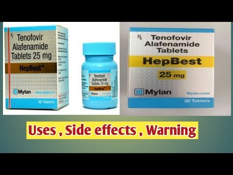 Hepbest Tenofovir Alafenamide 25 Mg Tablets