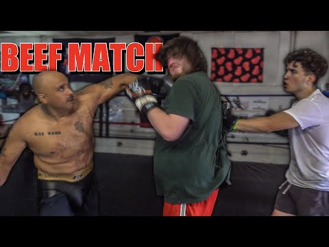 BEEF GETS SETTLED IN THE RING!!!