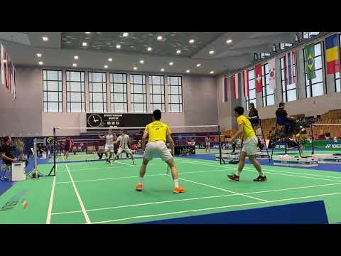 German Junior 2020 Badminton Boe/Vestergaard🇩🇰 vs Gunawan/Hei🇭🇰