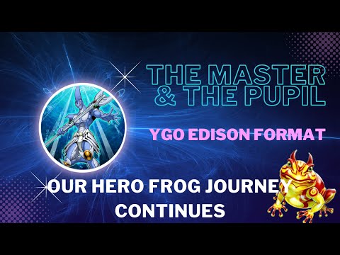 The Master & the Pupil - Our Hero Frog Journey Continues
