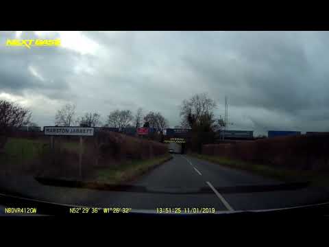 [DASHCAM TRAIN] 90018 + 90037 works 4M25 Mossend - Daventry. 11/01/19.