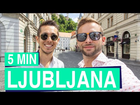 Ljubljana in 5 Minuten 🌳😃 Secret Top-Destinationen in Europa