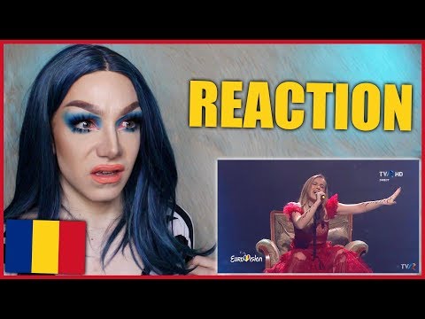 ROMANIA - Ester Peony - On a Sunday (National Final Performance)  | Eurovision 2019 Reaction