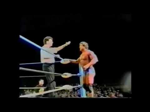 Paul Orndorff vs. Michael P.S. Hayes - 3/17/1993 - WCW (courtesy of @garycappetta3986)