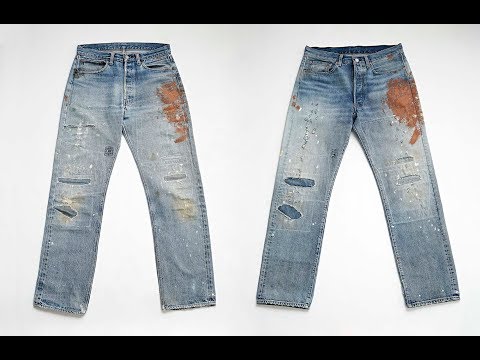 Tenue de Nîmes x Levi's Vintage Clothing 1976 501 Collaboration Video