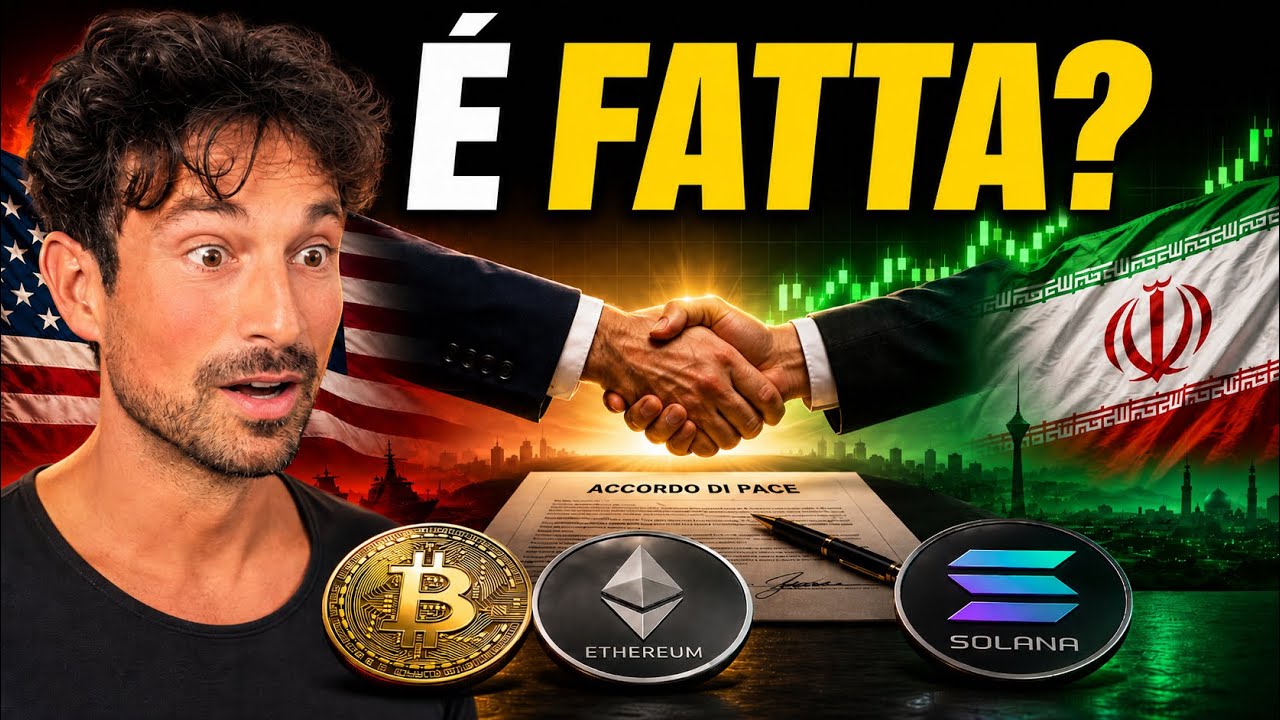 BITCOIN, CRYPTO: È FATTA, PACE USA-IRAN FIRMATA… QUESTO CAMBIA TUTTO?