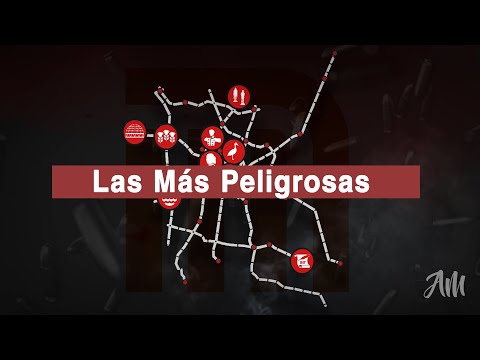 The Most Dangerous Stations of the CDMX Metro