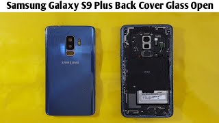 Samsung Galaxy S9 Plus Back Cover Glass Open