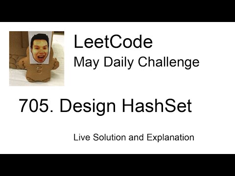 Daily Leetcode #1155: May 30, 2023 - 705. Design HashSet