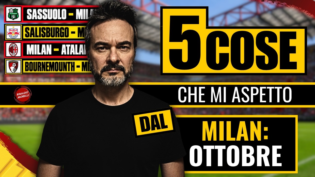 Quanto è PROFONDO il MILAN? Le 5 SFIDE di OTTOBRE