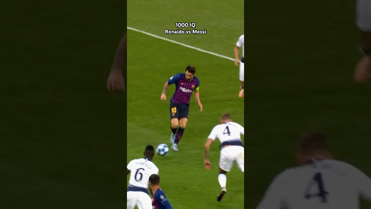 Messi vs Ronaldo: 1000 IQ