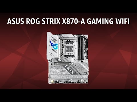 ASUS ROG STRIX X870-A GAMING WIFI White