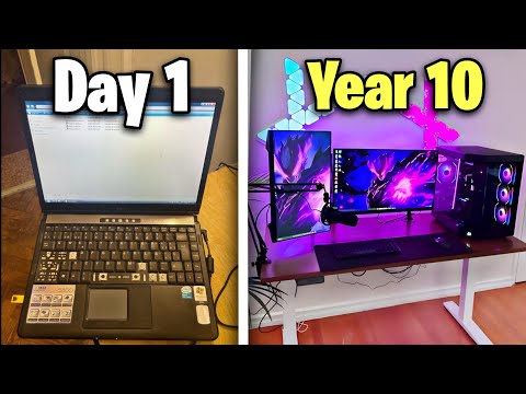 10 Year Gaming Setup Progression… ($300 - $10k)