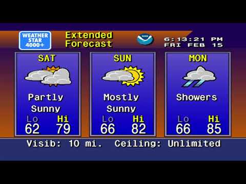 Local/Extended Weather Forecast: Oviedo, FL - WeatherStar 4000 Emulator / February 15, 2019