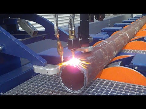Pipe cutting & profiling machine | RBPC 660|  Roller Bed Pipe Cutting Machine